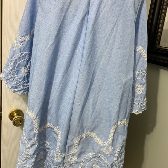 Blue and white cardigan, s-m. - Picture 4 of 8